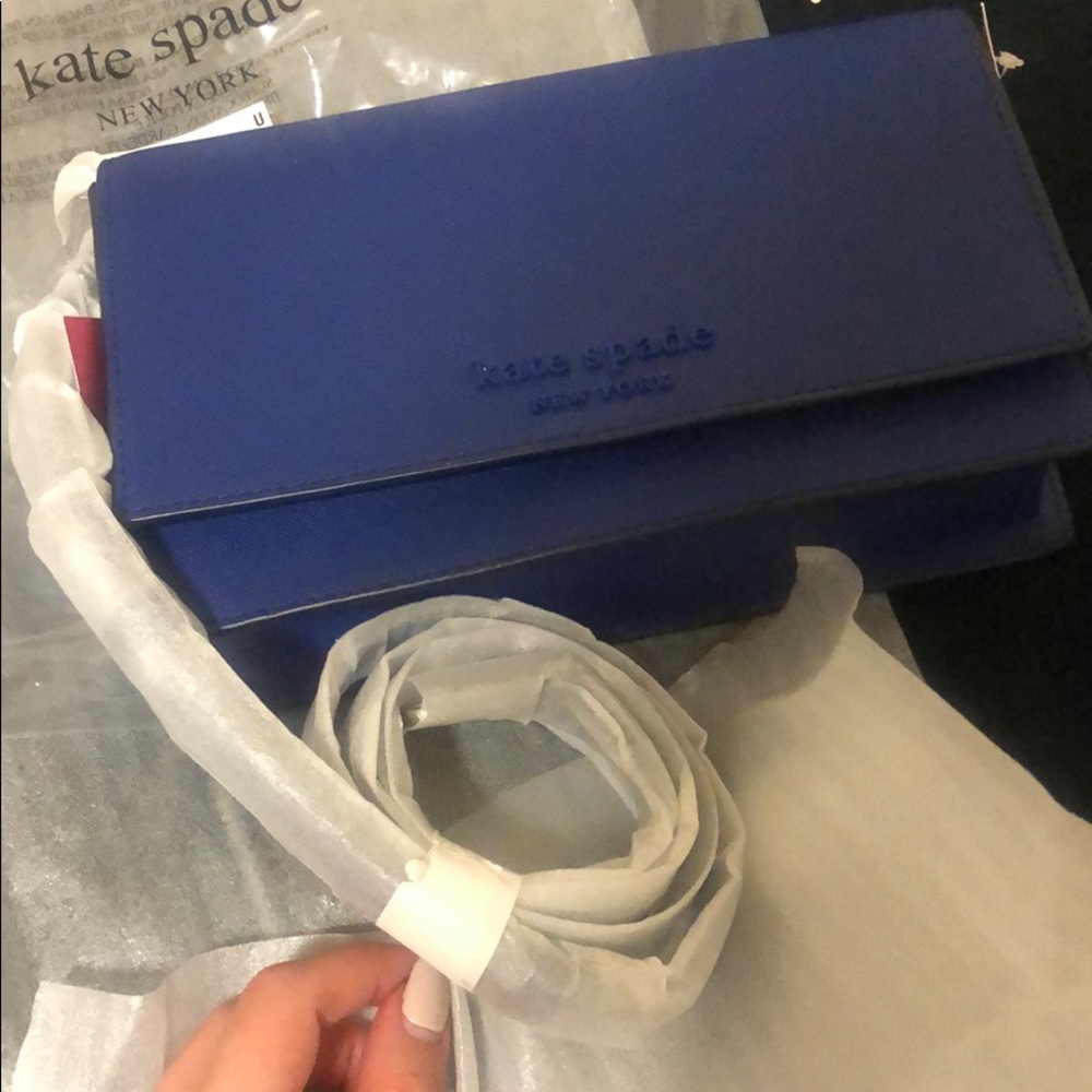Brand new Kate Spade crossbody + chain, with tags. - Picture 2 of 4